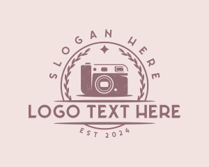 Photographer Blog Camera Logo