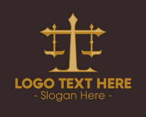 Liberty - Law Judge Scales logo design