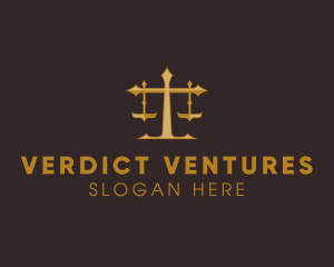 Judge - Law Judge Scales logo design