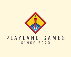Games - Joystick Game Controller logo design