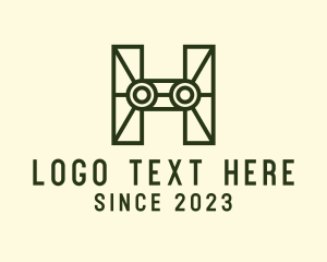 Black - Generic Business Firm Letter H logo design
