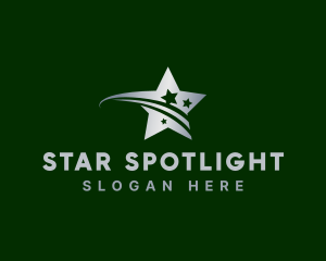 Stylish Star Constellation  logo design