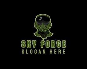 Airforce - Airforce Pilot Soldier logo design