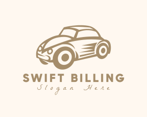 Old Small Beetle Car Logo