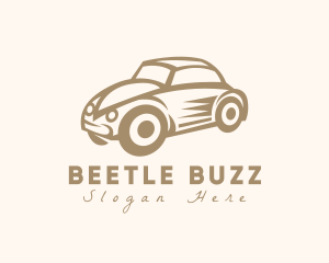 Beetle - Old Small Beetle Car logo design