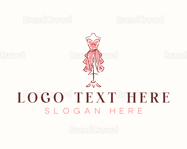 Fashion Boutique Mannequin Logo