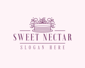 Cake Dessert Baker logo design