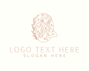 Haircut - Beauty Flawless Woman logo design