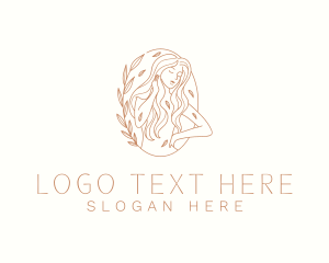 Hair - Beauty Flawless Woman logo design
