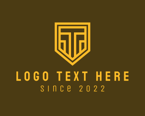 Ancient - Column Insurance Shield logo design