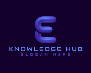 Business Tech Letter E Logo