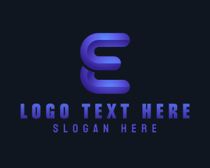 Tech - Business Tech Letter E logo design