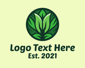Herbal - Herbal Leaf Pattern logo design