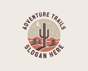 Cactus Desert Adventure logo design