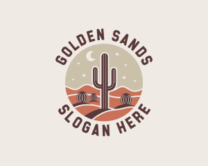 Cactus Desert Adventure logo design