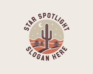 Cactus Desert Adventure logo design