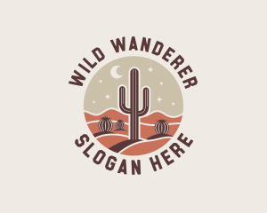 Cactus Desert Adventure logo design