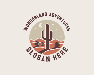 Cactus Desert Adventure logo design