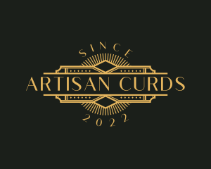 Stylish Luxury Art Deco logo design