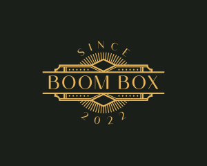 Stylish Luxury Art Deco logo design