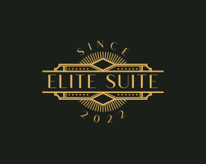 Stylish Luxury Art Deco logo design