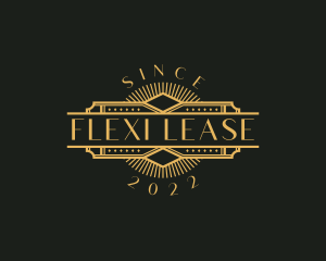 Stylish Luxury Art Deco logo design