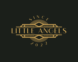 Stylish Luxury Art Deco logo design