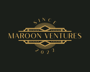 Stylish Luxury Art Deco logo design