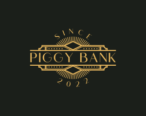 Stylish Luxury Art Deco logo design