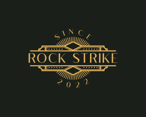 Stylish Luxury Art Deco logo design