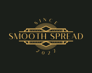 Stylish Luxury Art Deco logo design