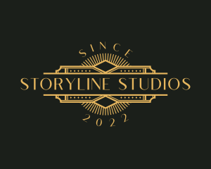 Stylish Luxury Art Deco logo design