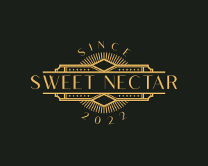 Stylish Luxury Art Deco logo design