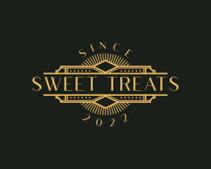 Stylish Luxury Art Deco logo design