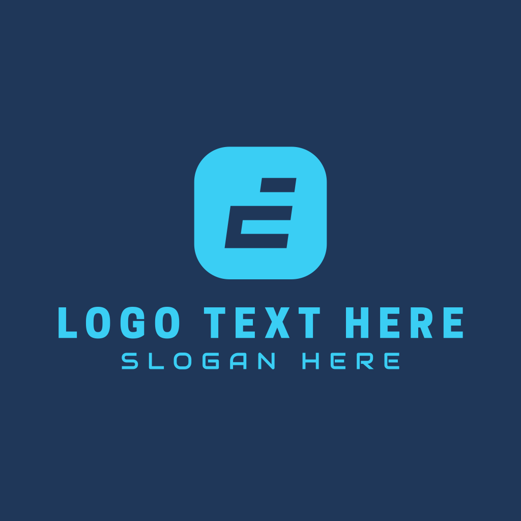 Tech Gaming Letter E Logo | BrandCrowd Logo Maker