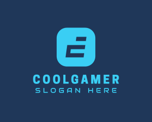 Tech Gaming Letter E Logo