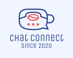Chatting - Coffee Delivery Chat logo design