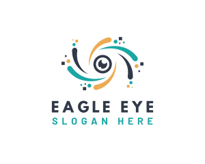 Eye Pixel Tech logo design