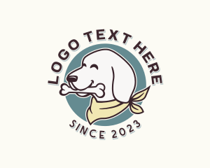 Scarf - Bone Dog Treat logo design