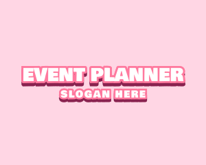 Preschool - Pink Playful Fashion logo design