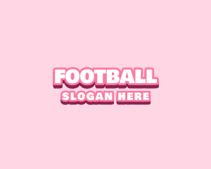 Kids - Pink Playful Fashion logo design