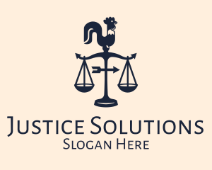 Judicial - Weather Vane Justice logo design