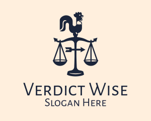 Judge - Weather Vane Justice logo design