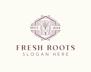 Homegrown Radish Farm logo design