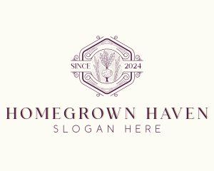 Homegrown Radish Farm logo design