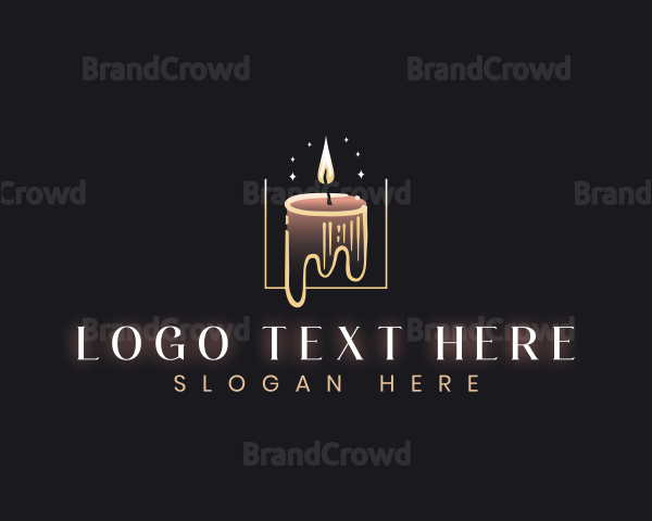 Wax Candle Decor Logo