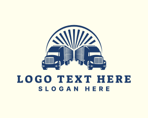 Transportation - Transport Logistic Truck logo design