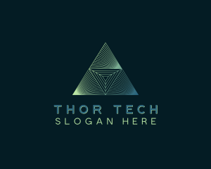 Tech Pyramid logo design