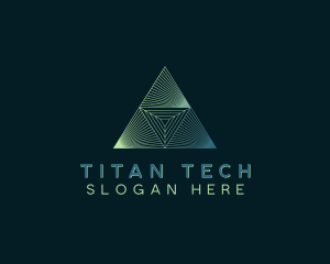 Tech Pyramid logo design