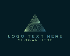 Pyramid - Tech Pyramid logo design